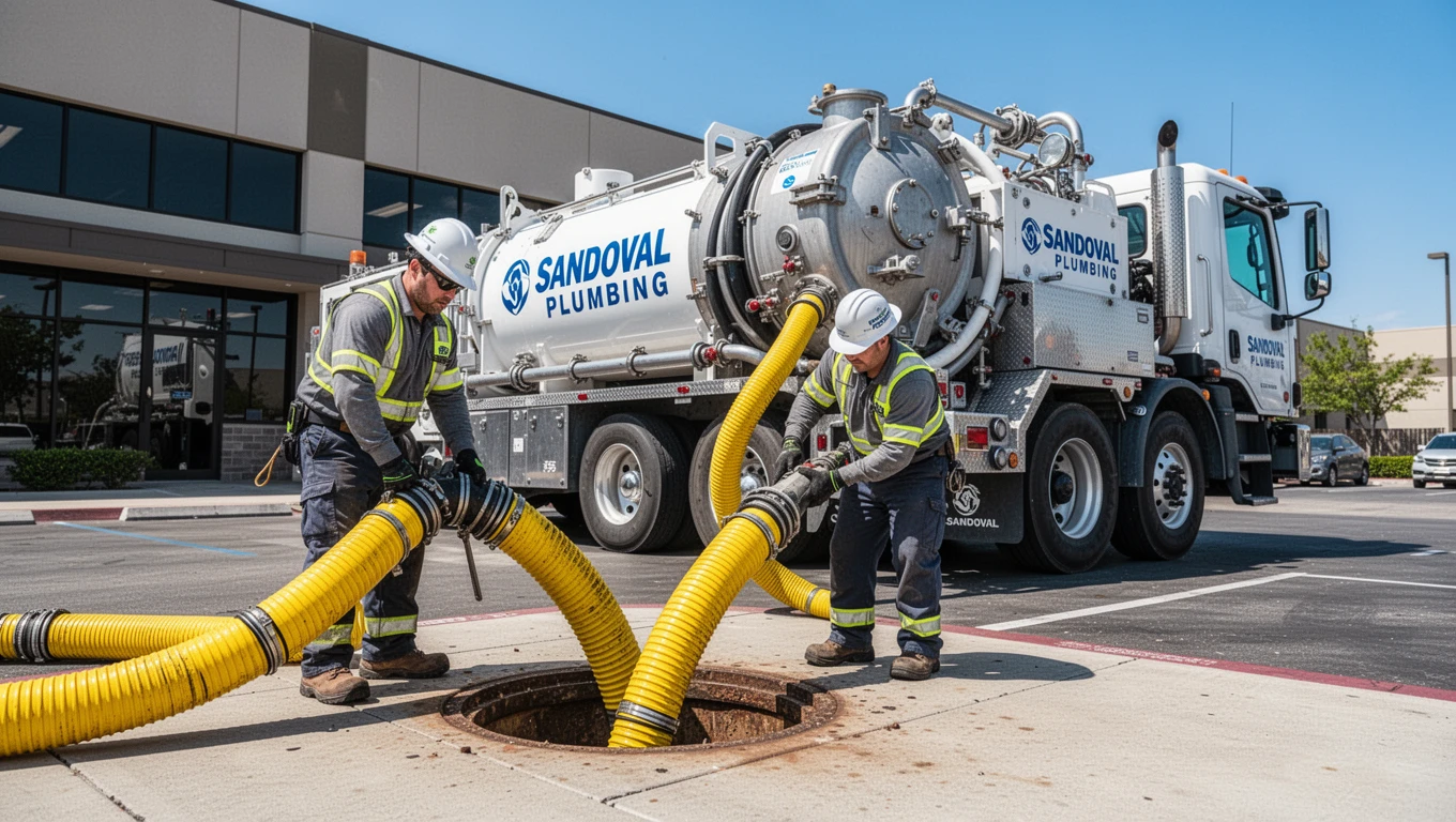 Commercial Sewer Jetting